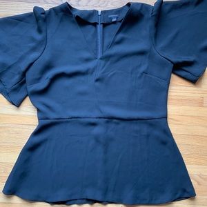 Ann Taylor Peplum Blouse